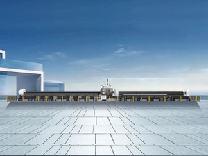 헤비 듀티 튜브 레이저 커팅 머신