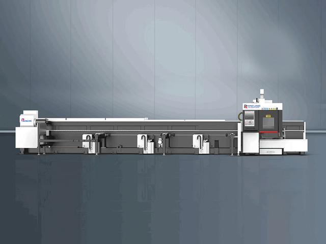 2 척의 측면 매달린 레이저 튜브 절단기