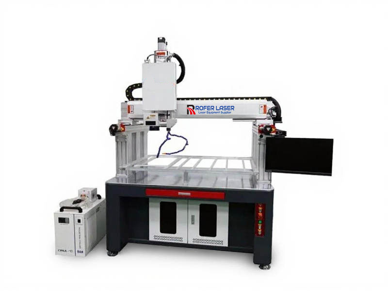 유리 미러 플레이트 및 튜브 홀 레이저 드릴링 머신