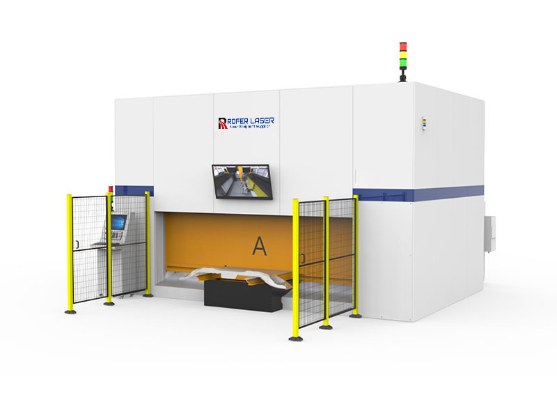 3D 5 축 레이저 커팅 머신