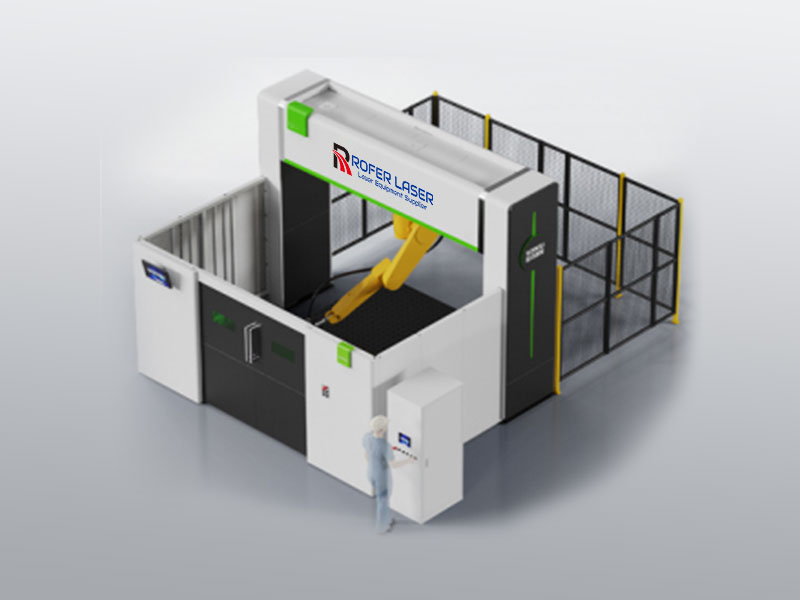 3D 로봇 파이버 레이저 커팅 머신