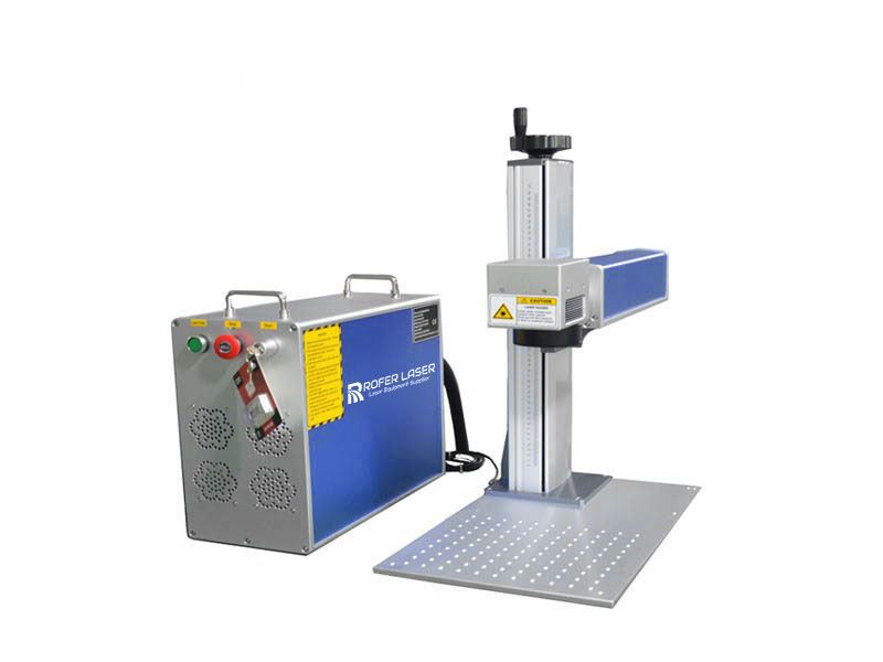 20W 30W 50W 100W 200W 300W 미니 분할 유형 파이버 레이저 마킹 기계 금속 표시
