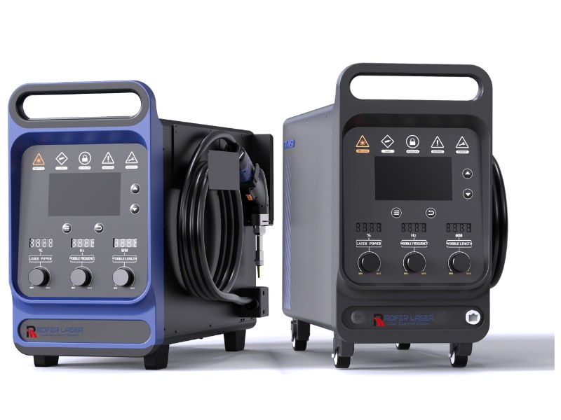 냉매 가스를 가진 700w 900w 1200w 1500w 2000w 3000w 휴대용 레이저 용접 기계