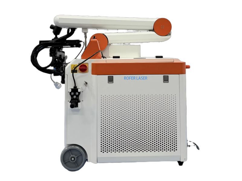 금형 수리용 로봇 팔 레이저 용접 기계 | QCW 및 CW 레이저 소스 용접기