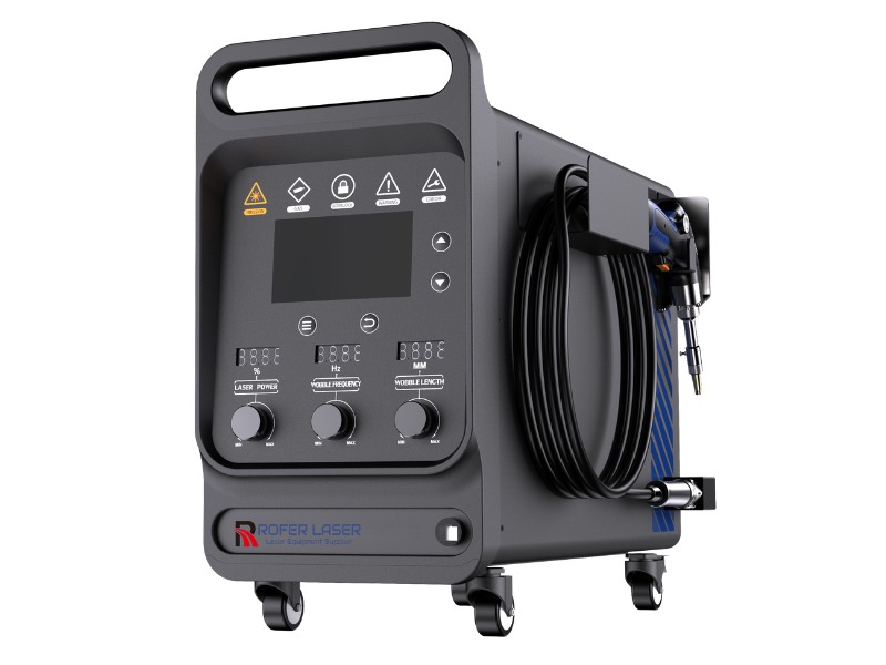 냉매 가스를 가진 700w 900w 1200w 1500w 2000w 3000w 휴대용 레이저 용접 기계